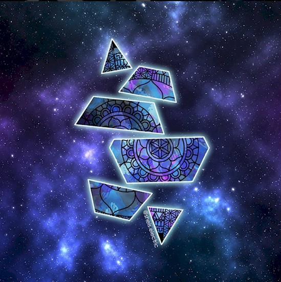 10 acrylic rangoli design by michelle pugle