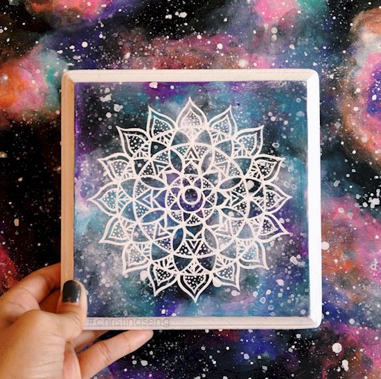 15 acrylic rangoli design by michelle pugle