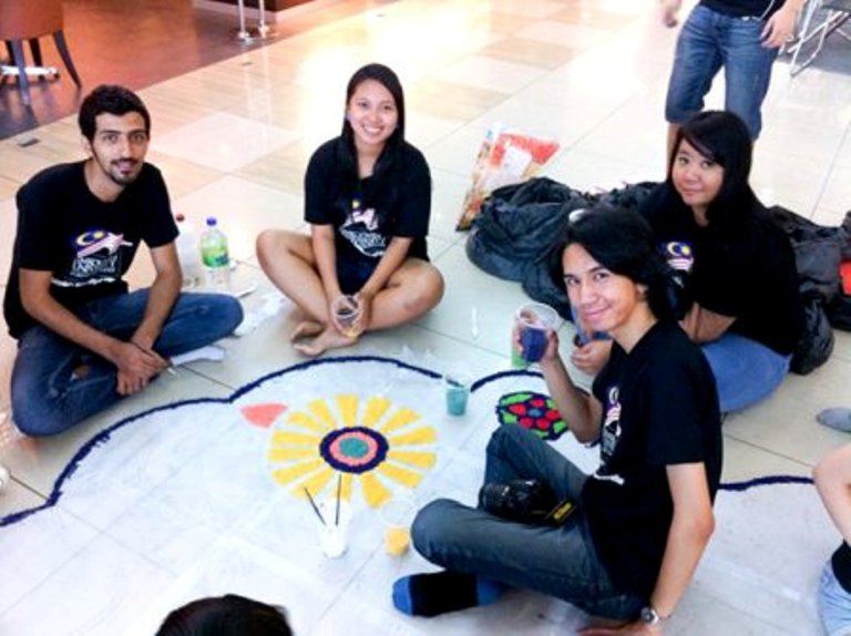 2 kolam project rangoli designs by dewi sata