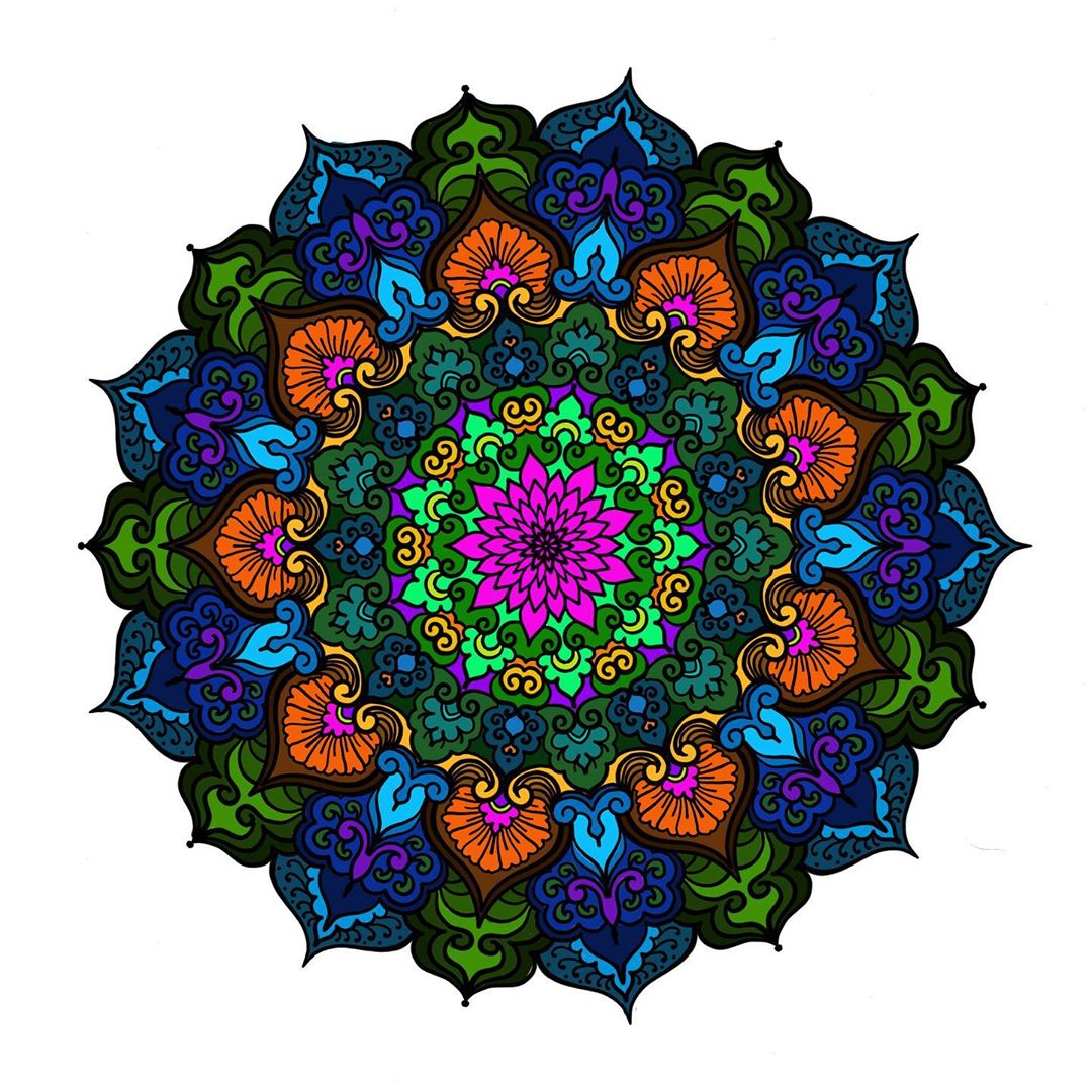 2 mandala art deepali karanjavkar