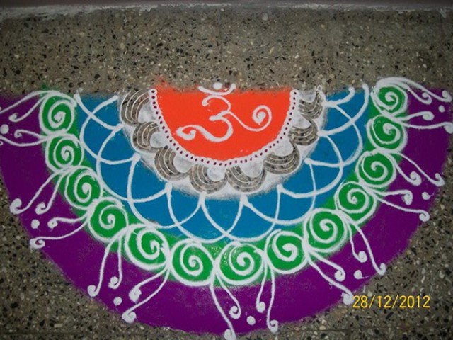 7 sanskar rangoli designs by vibrant creations