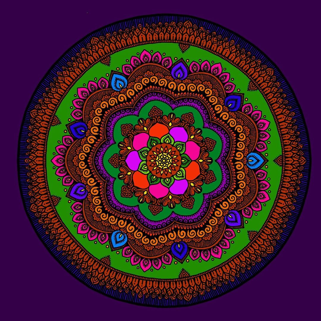 8 mandala art deepali karanjavkar