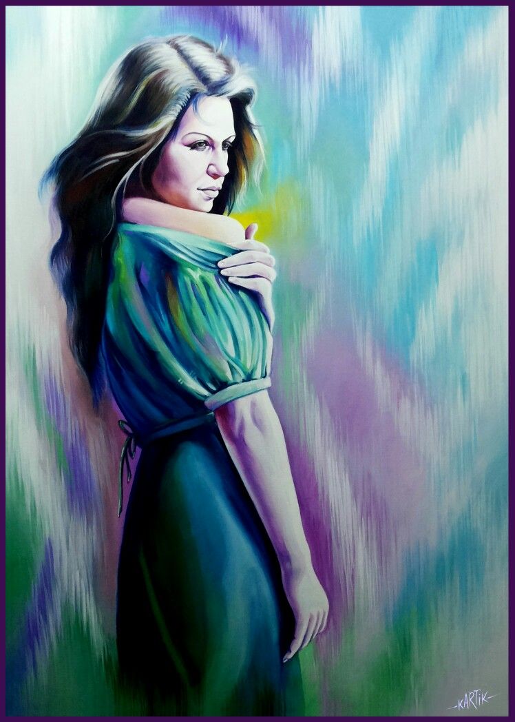 9 portrait rangoli art painting model kartik khadatkar