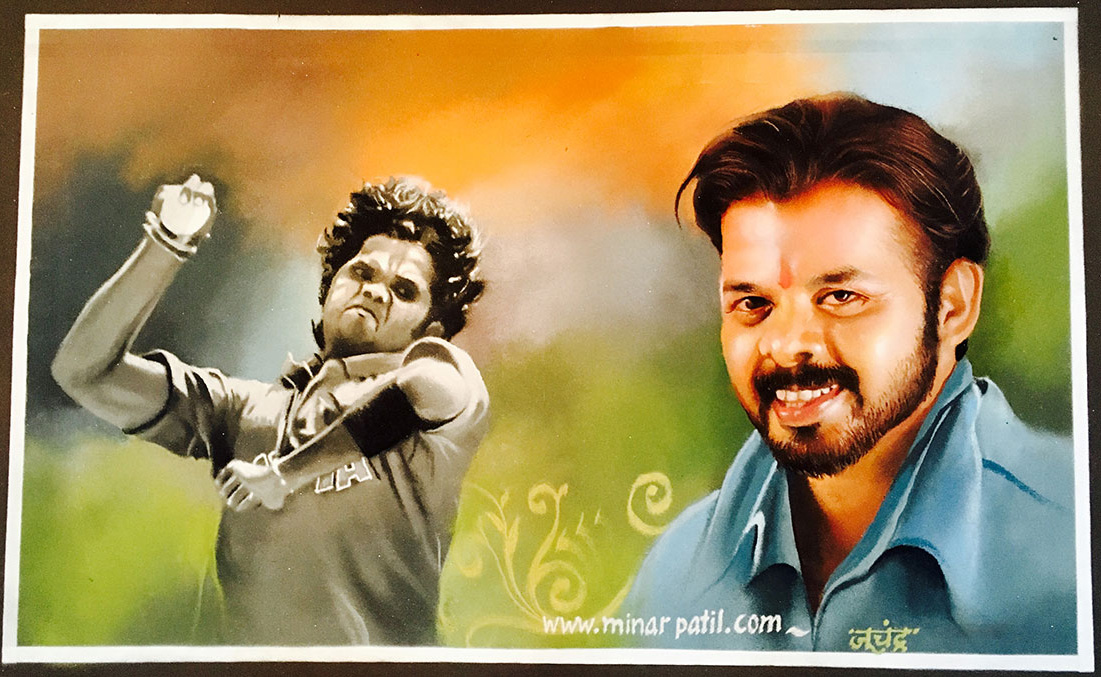 16 portrait rangoli art srresanth minar patil