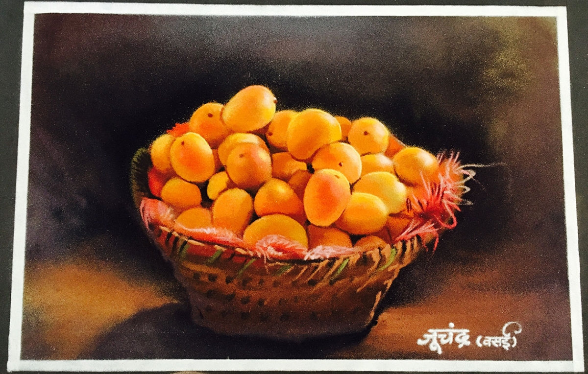 20 still life rangoli art mangoes minar patil