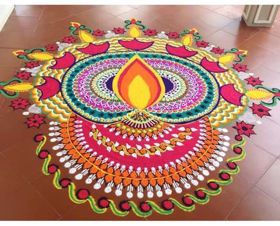 13 pongal rangoli design